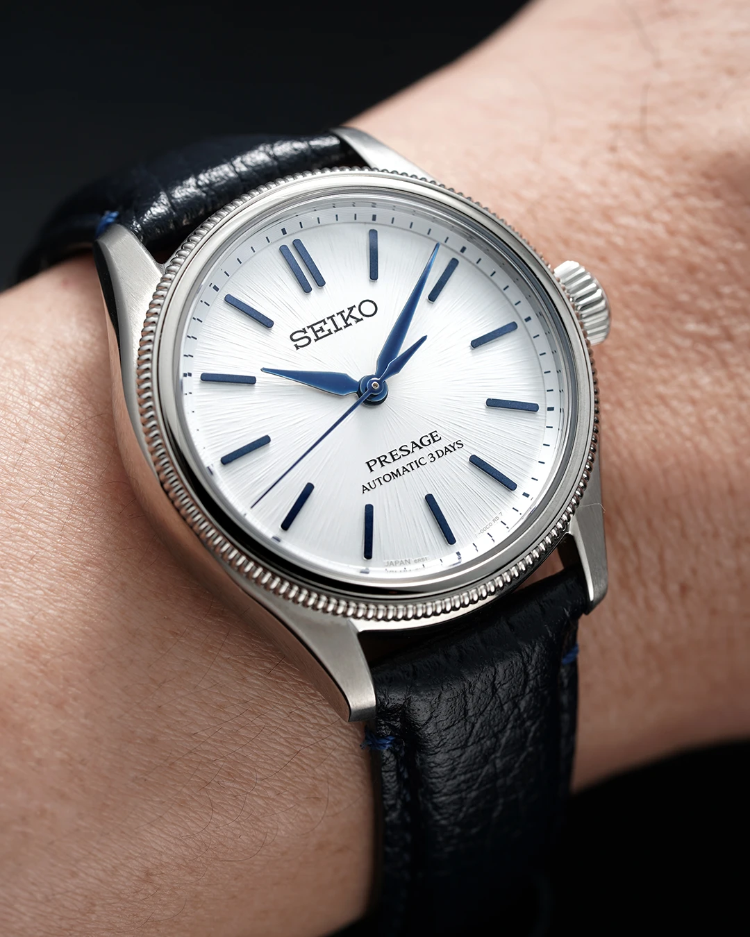 Seiko｜白練絲綢與鈷藍有田燒｜Presage 145周年款（附真表實拍