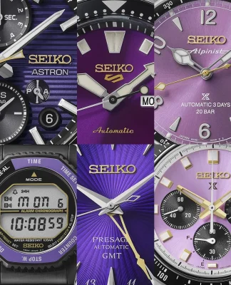 Seiko | 精工145周年 | 江戶紫表盤6續登場！